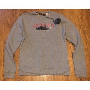 RARE NWT ATTICUS Brand Deadbird Skate Punk Emo Blink 182 Crewneck Medium